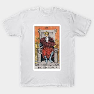 The Emperor, Raider Waite Tarot, Divination Tarot T-Shirt